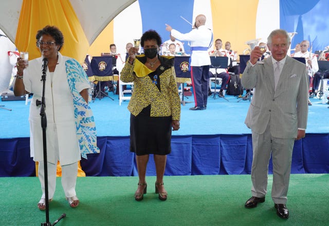 Royal visit to Barbados