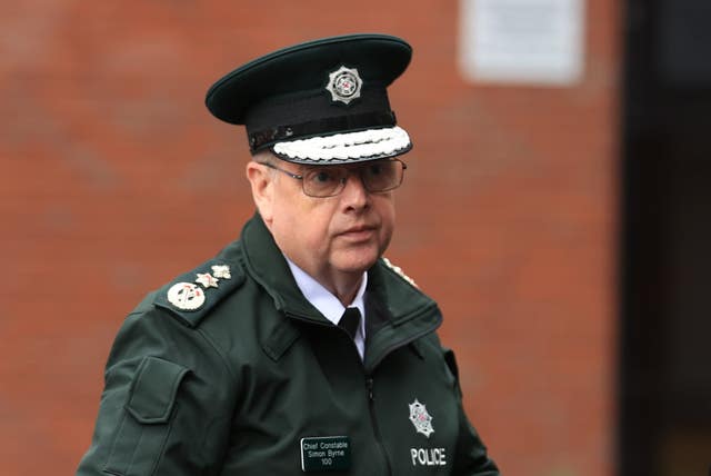 Former Police Service of Northern Ireland chief constable Simon Byrne