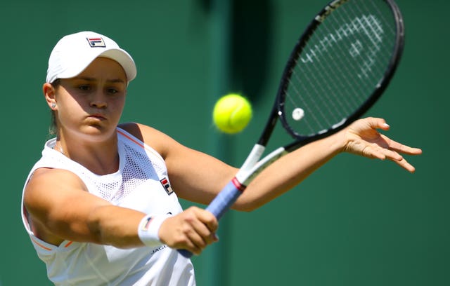 Ashleigh Barty is next up for Dart