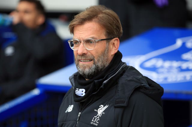 Jurgen Klopp at Goodison Park