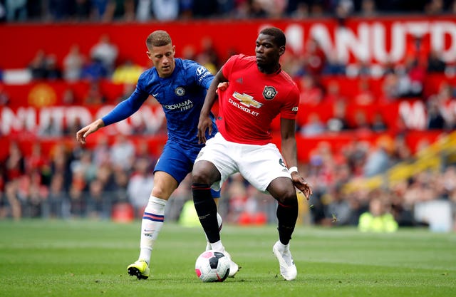 Paul Pogba provided two assists against Chelsea