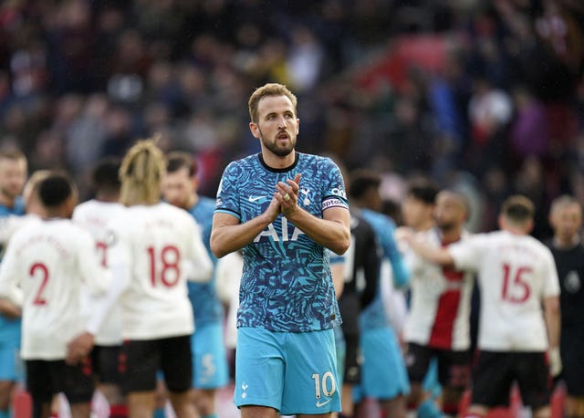 Tottenham Hotspur’s Harry Kane