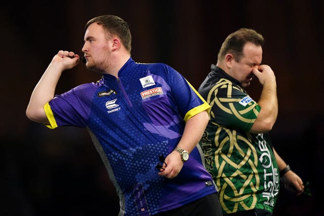 Littler dominated Brendan Dolan