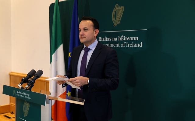 Taoiseach Leo Varadkar