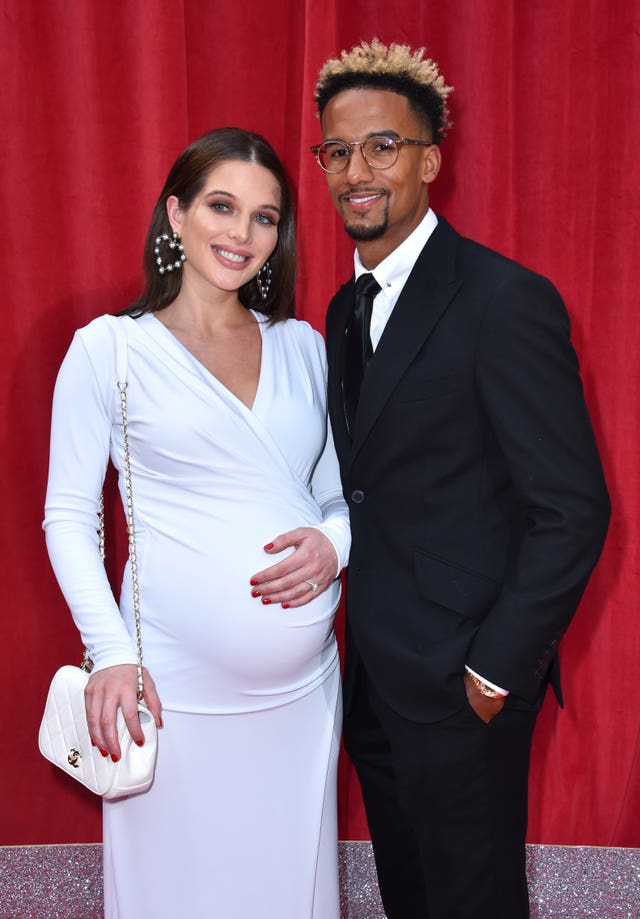 Helen Flanagan and Scott Sinclair