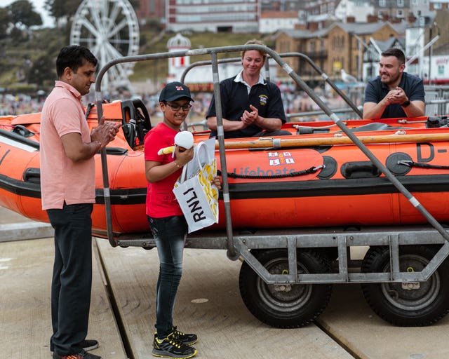 Ravi Saini RNLI rescue