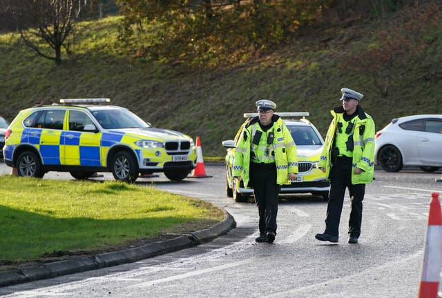 Army lorry overturns