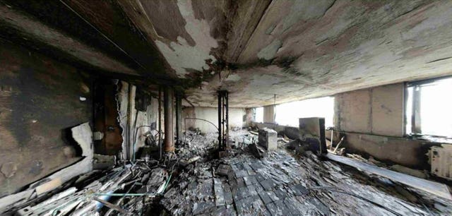 Ruined flat 114