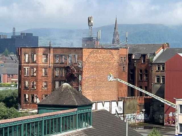 Belfast fire