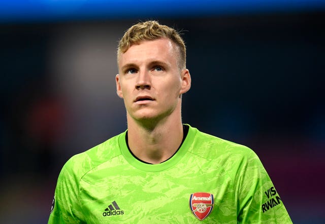 Pierre-Emerick Aubameyang spares Bernd Leno’s blushes with Arsenal winner