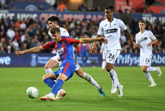 Crystal Palace striker Alexander Sorloth is on loan in Turkey 