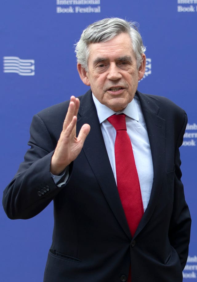 Gordon Brown and economist Branko Milanovic