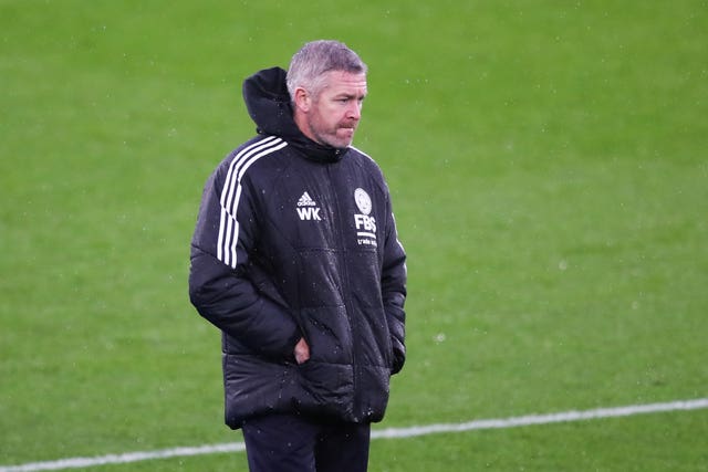 Leicester boss Willie Kirk (Isaac Parkin/PA).