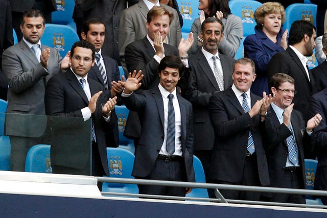 Manchester City owner Sheikh Mansour bought the club in 2008 