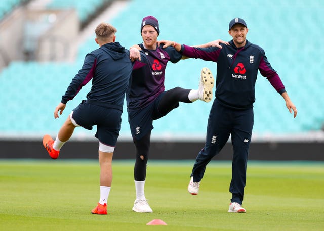 Ben Stokes (centre) believes club cricket should be back on the agenda.