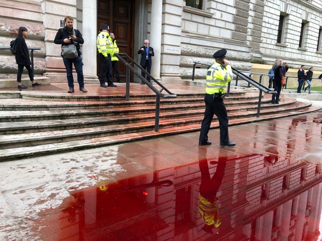 Environment protest