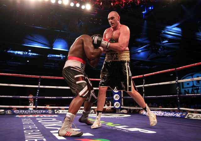 Boxing – BBBofC and EBU Heavyweight Title – Dereck Chisora v Tyson Fury – ExCel Arena