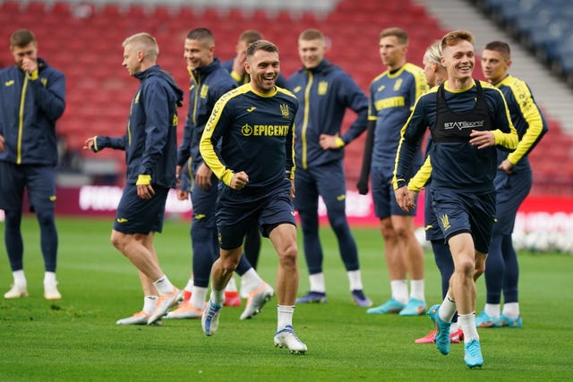 Ukraine Training Session
