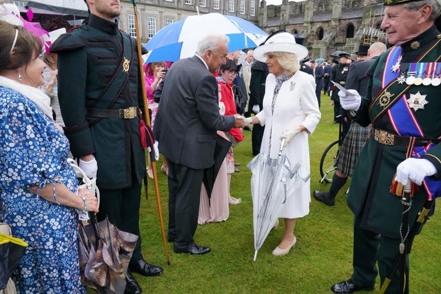 King visits Scotland for Holyrood Week