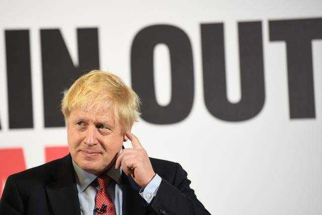 Prime Minister Boris Johnson