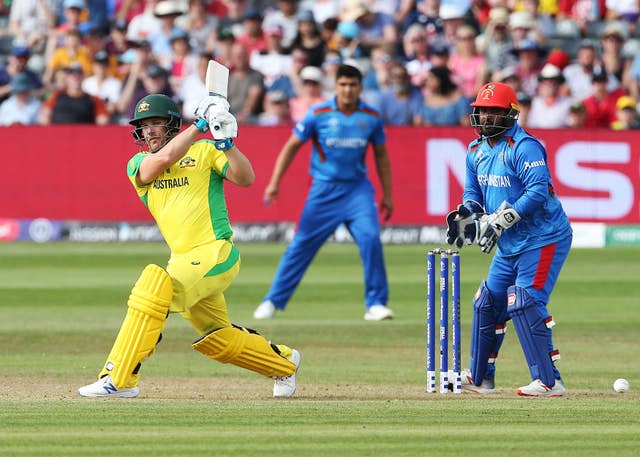 Aaron Finch goes on the attack in Australia's opening match against Afghanistan