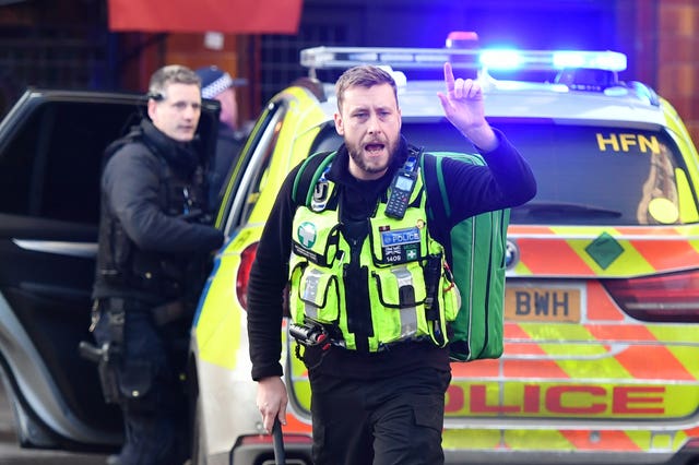 Incident on London Bridge