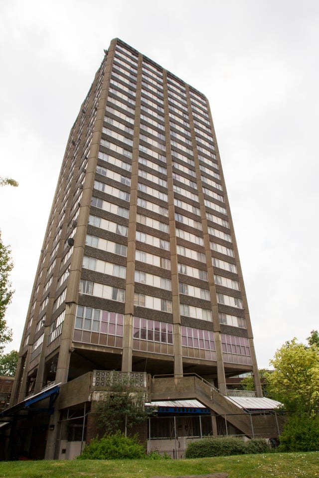 Construction began on Grenfell Tower in 1972 (Nick Potts/PA)