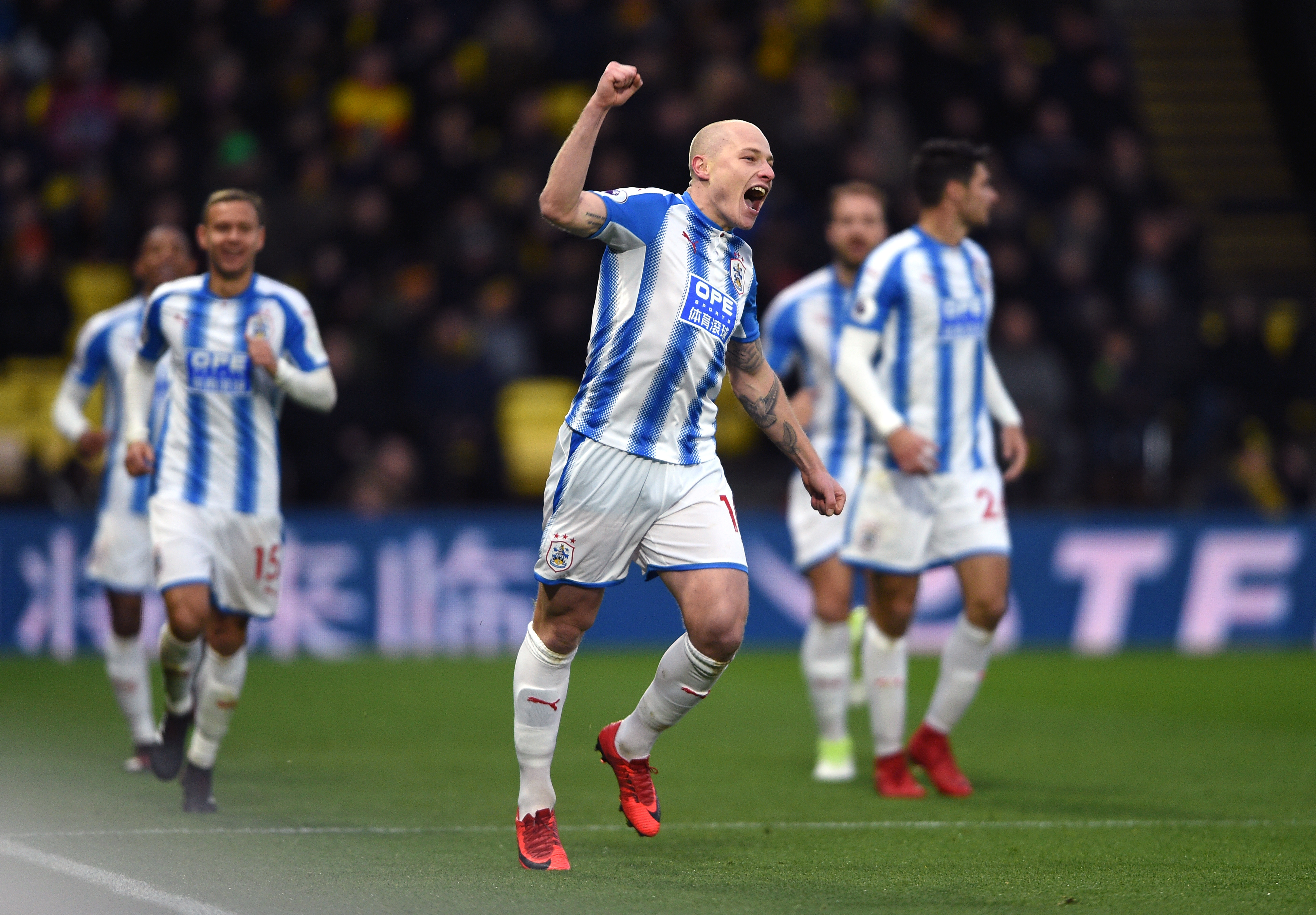 Aaron Mooy centre is key to Huddersfield's survival fight