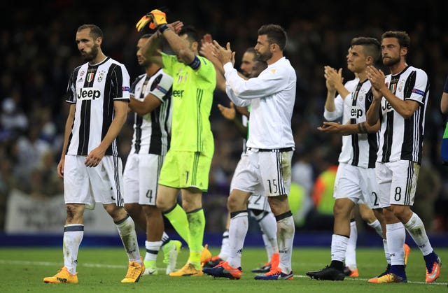 Juventus were dejected after losing the 2017 Champions League Final to Real Madrid