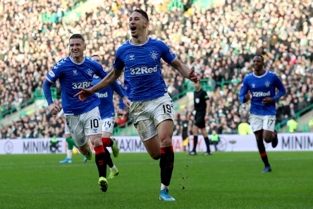Nikola Katic sealed victory over Celtic at Parkhead 12 months ago - but Rangers could not build on that victory to win the title