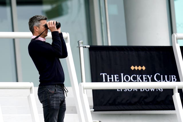 Roger Varian keeps a close watch on Eydon
