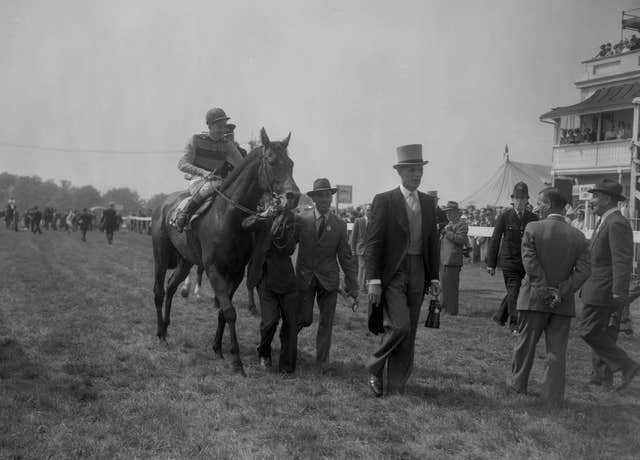 Lester Piggott had a rare smile as he returned on St Paddy following Derby glory