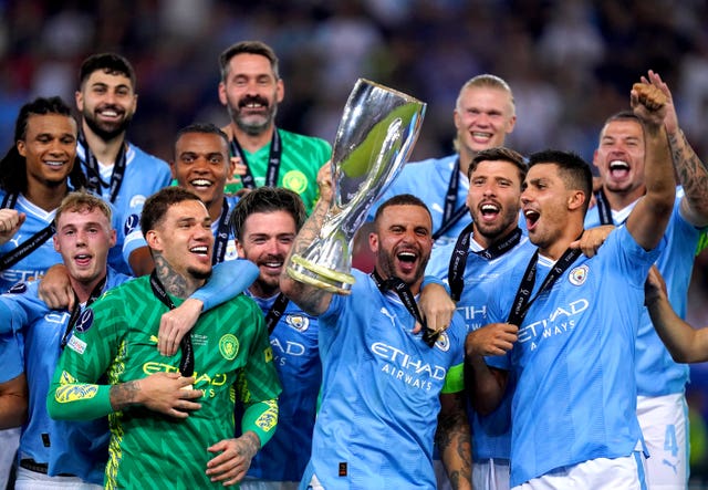 Manchester City v Sevilla – UEFA Super Cup – Georgios Karaiskakis Stadium