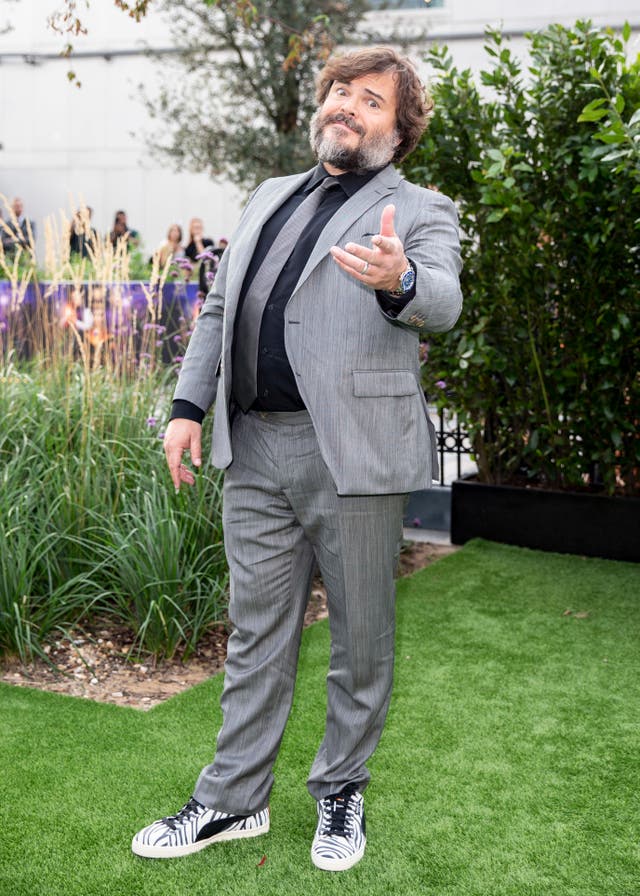 Jack Black at a premiere