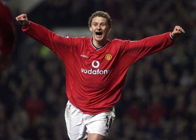 Ole Gunnar Solskjaer played for Manchester United for 11 years