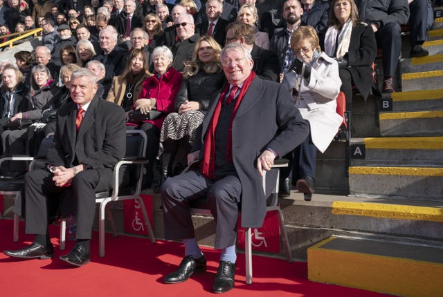 Sir Alex Ferguson at Pittodrie