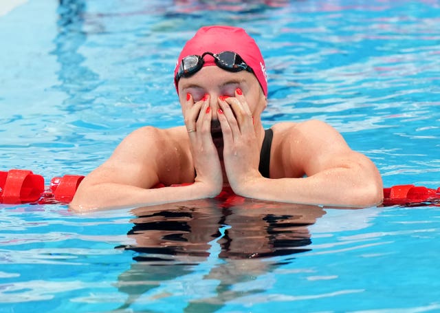 Abbie Wood missed out on a medal in the women's 200m individual medley by just 0.11 seconds (Joe Giddens/PA)