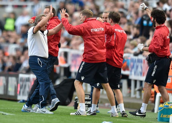 Neil Warnock, left, is a serial promotion winner