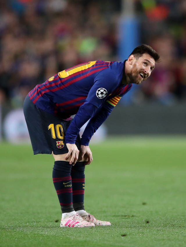 Barcelona's Lionel Messi has struggled with calf and abductor muscle injuries this season 