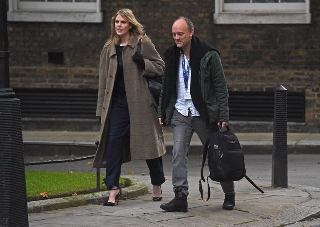 Cleo Watson and Dominic Cummings