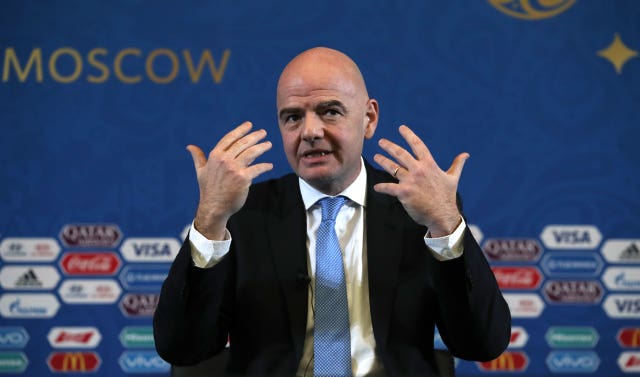 Gianni Infantino file photo