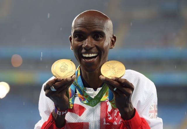 Farah went on to complete the 'double double' by retaining his Olympic 5,000m and 10,000m titles in Rio