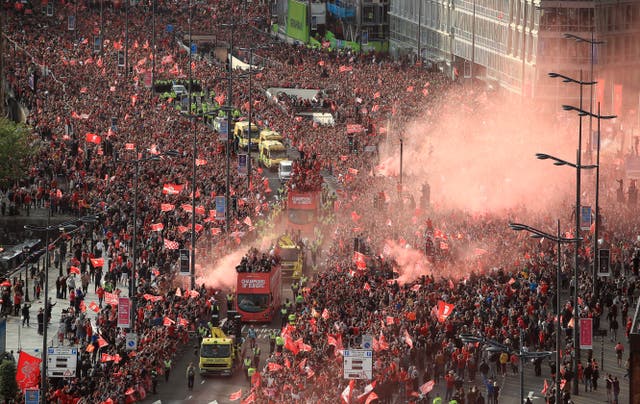 Liverpool Champions League Winners Parade