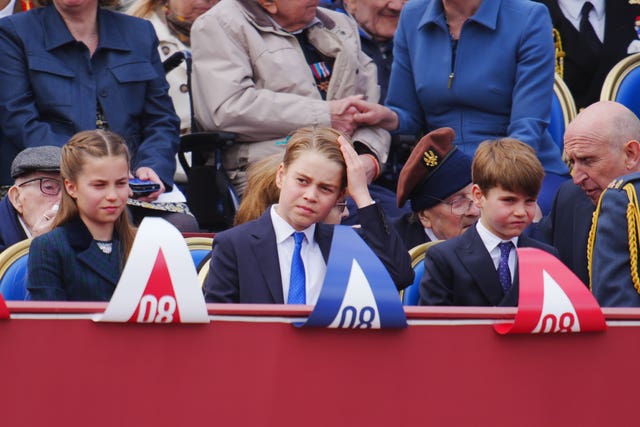 Princess Charlotte, Prince George, and Prince Louis