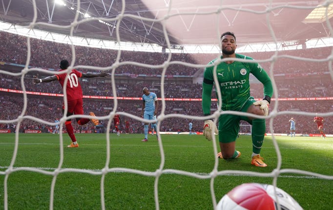 An error by Zack Steffen allowed Liverpool to take a 2-0 lead