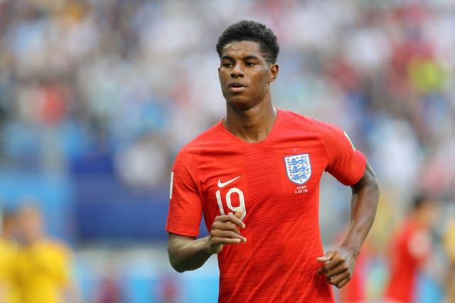 Marcus Rashford has returned to Manchester United training after the World Cup
