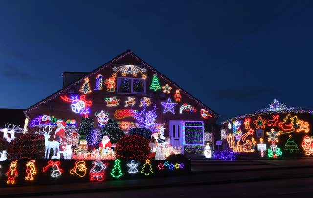 Christmas lights