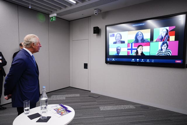 Prince of Wales visit to The British Council