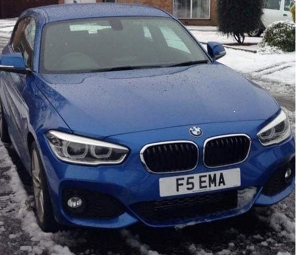 Emma Faulds car