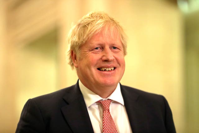 Boris Johnson has said he is